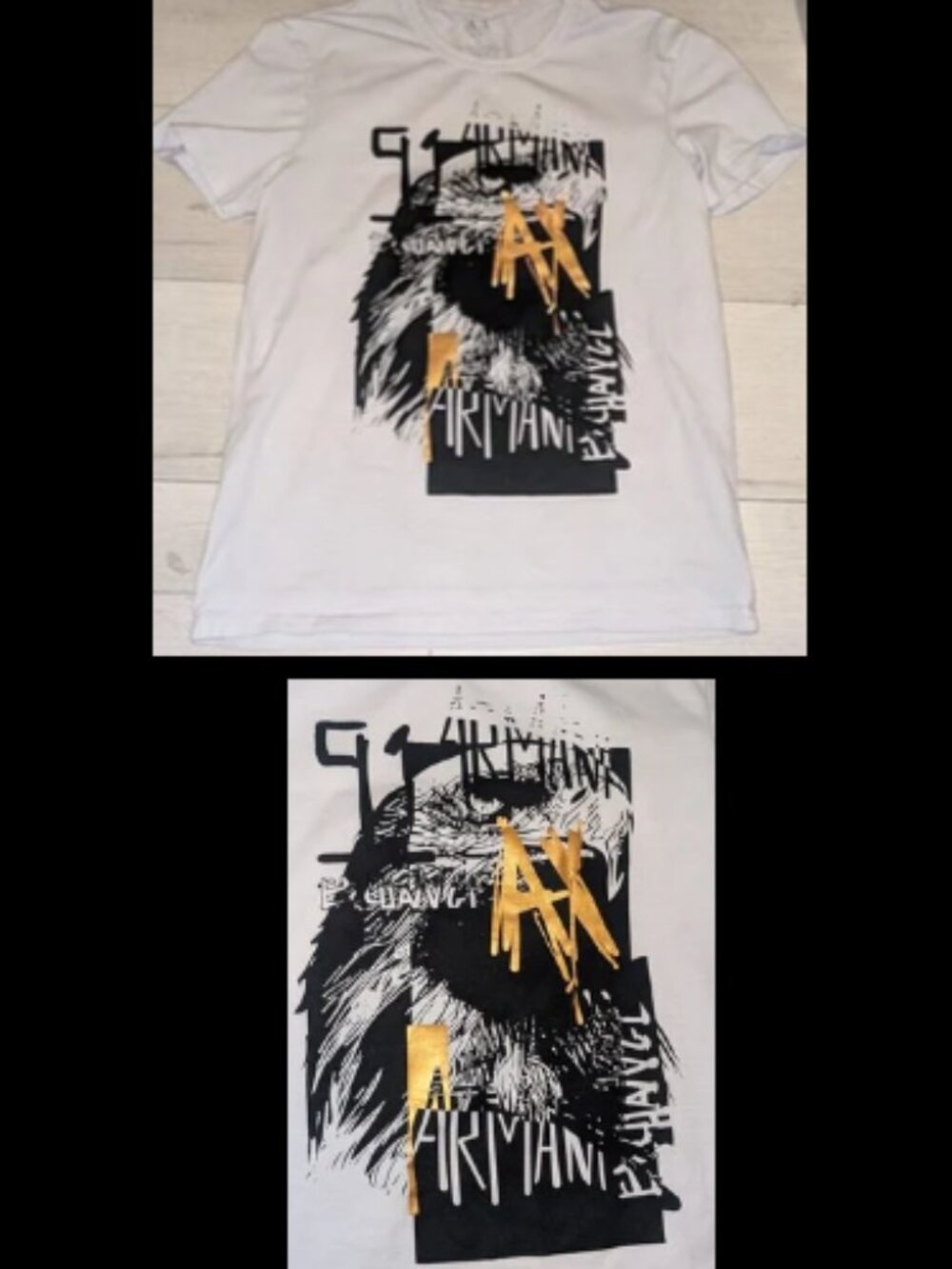 ARMANI EXCHANGE  T Shirt Size Boys Sz L 14-16
